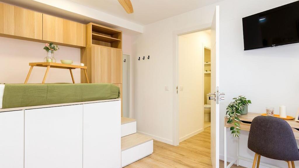 Habitación antes de la renovación