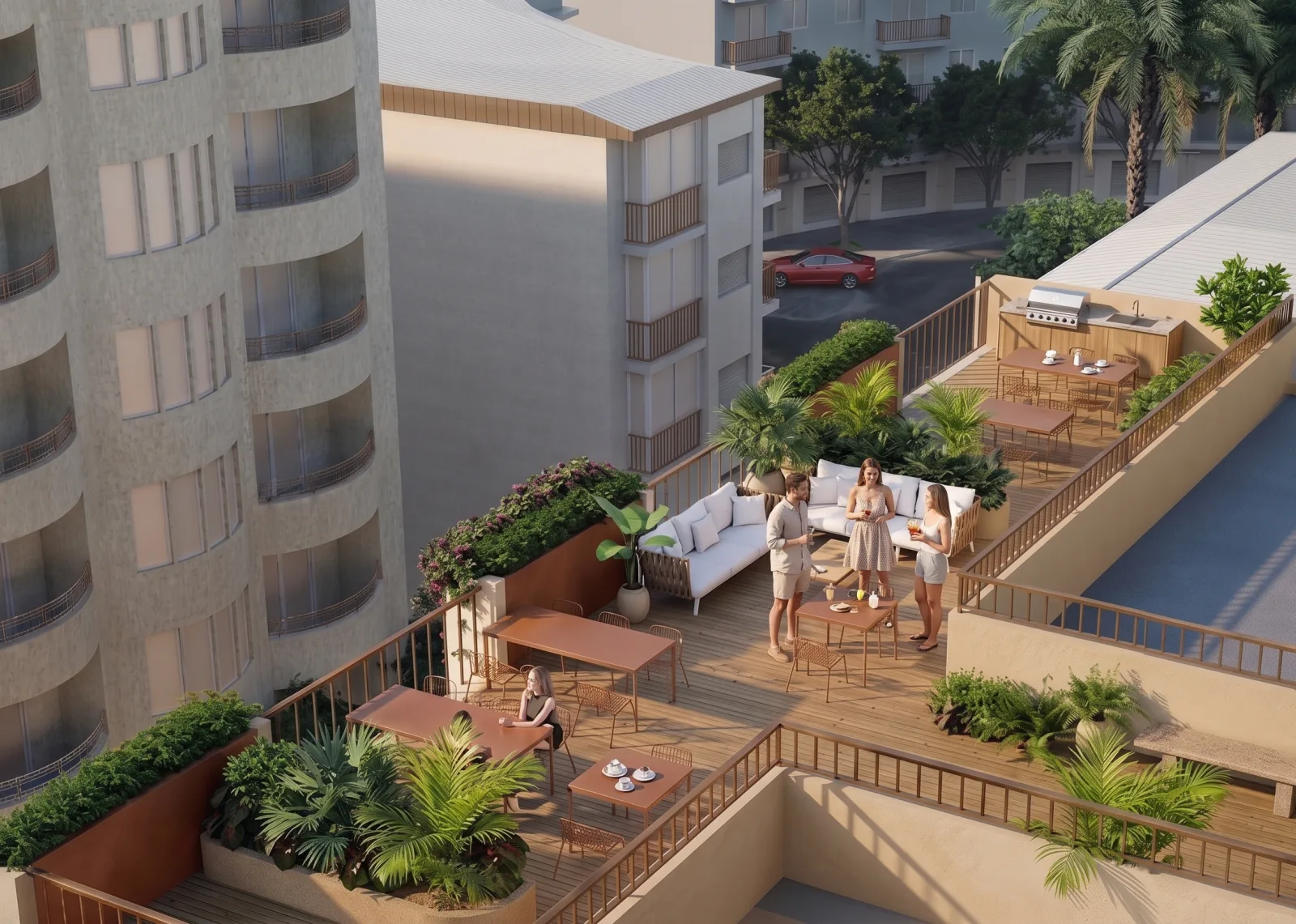 Rooftop comunitario de h.estudios